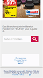 Mobile Screenshot of handelsportal.ch
